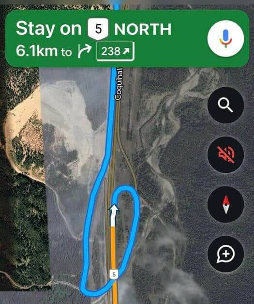 Banked Turns in a Truck